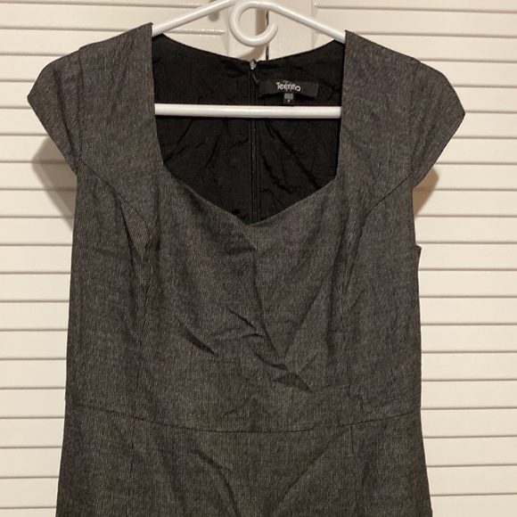 Black Houndstooth dress - Picture 3 of 8